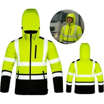 Moto bunda Bunda Keilor SOFTSHELLOVÁ REFLEXNÍ bunda BOZP velikost XXL