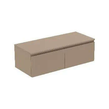 Nábytek Ideal Standard Finesse - Umyvadlová skříňka, 120x51x38 cm, 2 zásuvky, Matt Greige E3436UP