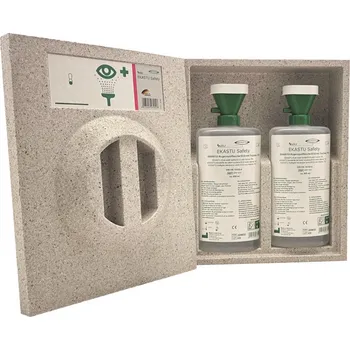 Lékárnička Nástěnný box na 2 láhve na vyplachování očí (à 600 ml)