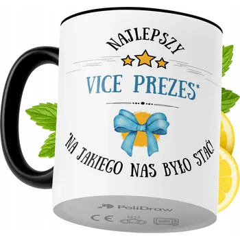 Hrnek Polidraw Hrnek Polidraw Pro Viceprezidenta na Prezidenta keramický 330 ml