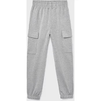 Chlapecké kalhoty Tepláky Mayoral jogger cargo 7578.8F.Junior.9BYA šedá 90X, vel. 152
