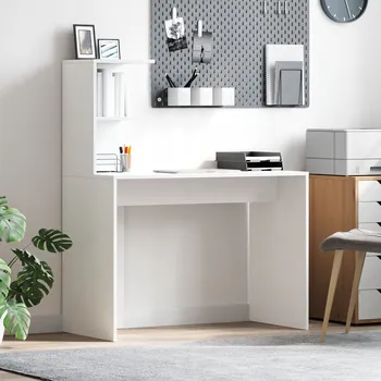 Psací stůl Obdélníkový psací stůl VidaXL 102 x 50 x 124 cm bílý