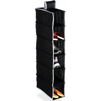 Organizér oblečení Závěsný organizér do skříně, 6 polic