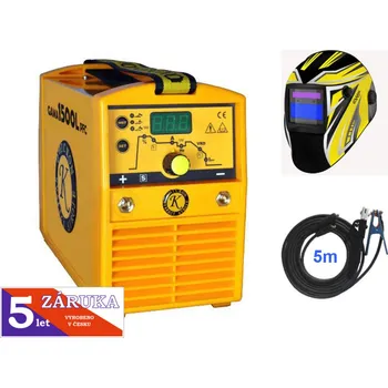 Svářečka Omicron GAMA 1500L PFC + kabely 25/5m + kukla, záruka 3+2 roky