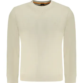 Pánská mikina Pánská béžová mikina HUGO BOSS Boss krémová 3400602