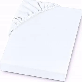 Prostěradlo Prostěradlo JERSEY S GUMOU 140x200 bavlna prodyšné bavlněné KRÉMOVÉ