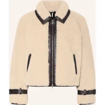 Dámský blejzr Marc Cain Dámská Bunda Z Umělé Kožešiny, 112 bright ecru, 40