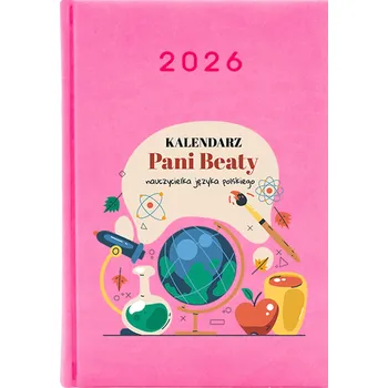 Kalendář Knižkový kalendář 2026 A5 růžový