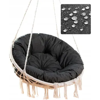 Zahradní houpačka Polštář PillowPrim 91 x 91 x 8,5 černý