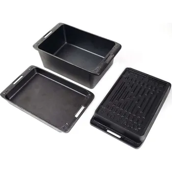 Kempingové nádobí Firebox Outdoors Litinový set Firebox 5-WAY Complete Set Bushcraft Cookware Dutch Oven