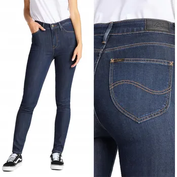 Dámské džíny Lee Ivy dámské džíny úzké nohavice střih velikost 30/31