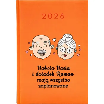 Kalendář Knižkový kalendář 2026 A5 oranžový