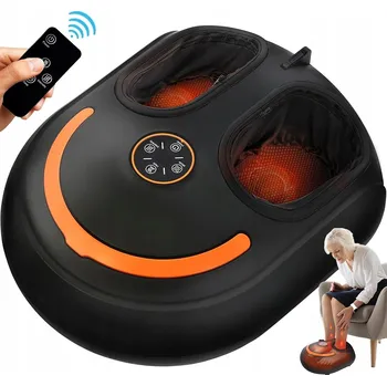 Masážní přístroj ELEKTRICKÝ MASÉR NA NOHY S VYHŘÍVÁNÍM REHABILITAČNÍ SHIATSU LCD
