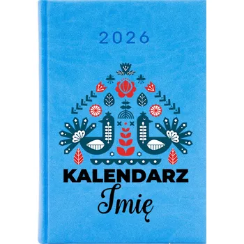 Kalendář Knižní kalendář 2026 A5 modrý