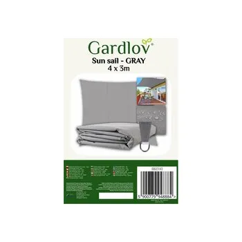 Krycí plachta Stínová plachta 4x3m - šedá Gardlov 23143