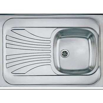 Kuchyňská linka Dřez PRIMAL 1-komorový 80x60 nasazovací