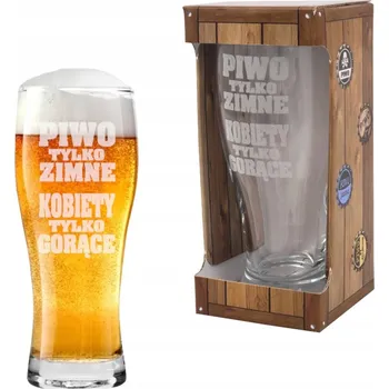 Sklenice Dárek k 18-99. narozeninám pro chlapa, chlapce, tatínka, dědečka sklenice na pivo