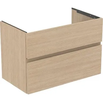 Koupelnový nábytek Ideal Standard Finesse - Umyvadlová skříňka, 80x44x55 cm, 2 zásuvky, bílý dub E3387US