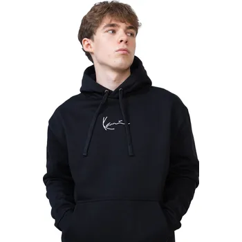 Pánská mikina Mikina S Kapucí Karl Kani Small Signature černá - S