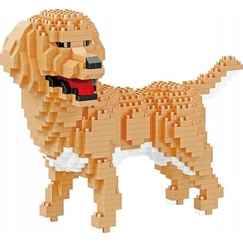 ostatní stavebnice Stavebnice QBI Zlatý retrívr 824 dílů