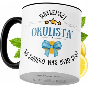 Hrnek Polidraw Hrnek Polidraw pro očního lékaře keramika 330 ml