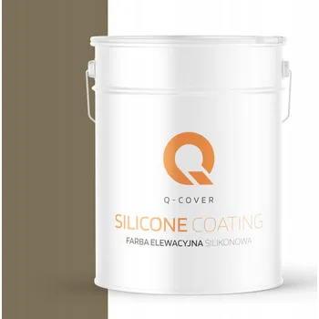 Barva na dřevo BARVA SILIKONOVÁ BARVA NA MALOVÁNÍ 10L KHAKI F455, ODOLNÁ PROTI UV ZÁŘENÍ