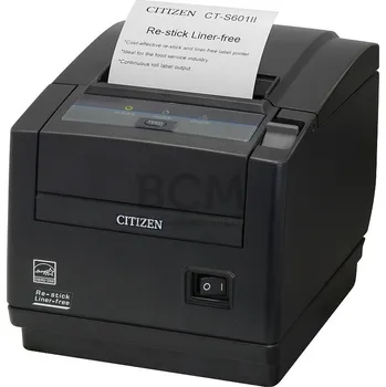 Pokladní tiskárna Termální tiskárna Citizen CT-S601IIR