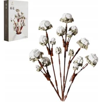 ostatní stavebnice Plastové Stavebnice z bavlněných květin QBI 1081253