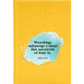 Kalendář Knižkový kalendář 2026 A5 žlutý