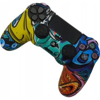 Pouzdro na mobilní telefon OBAL POUZDRO SILIKONOVÝ KRYT PANDAREN pro ovladač PS4 Honey Comb Vzor Plástve