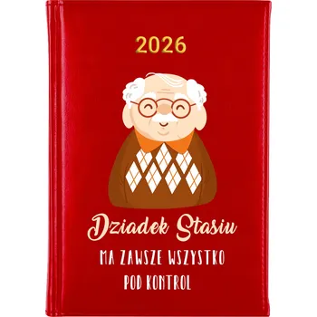 Kalendář Knižní kalendář 2026 A5 červený