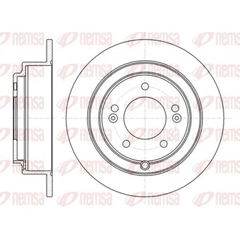 Brzdový kotouč Brzdový kotouč REMSA 61276.00