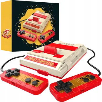ostatní stavebnice STAVEBNICE RETRO HERNÍ KONZOLE VIDEO HRY COMPUTER VINTAGE 230 DÍLKŮ
