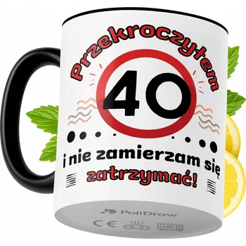 Hrnek Polidraw Hrnek Polidraw Narozeniny40 keramika 330 ml