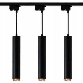 SADA Lištový Systém Kolejnice 1m + 3x Závěsné Stropní Svítidlo GU10