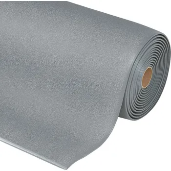 Protiúnavová podložka do suchého výrobního prostředí, rohož 0,9 x 1,5 m, šedá, nopová