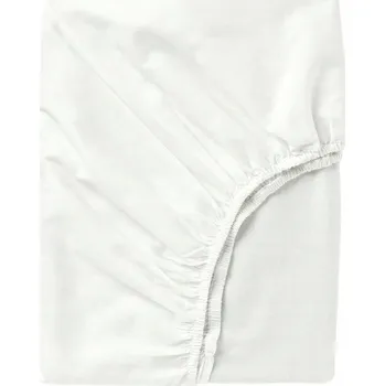 Prostěradlo 180x200 BÍLÉ PROSTĚRADLO S GUMOU BAVLNA IKEA FARGMARA 803.477.28 180