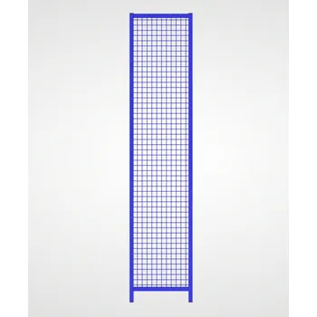 parkovací zábrana Ochranné oplocení 9200, stěnový prvek, š 500 mm, ultramarínová modř