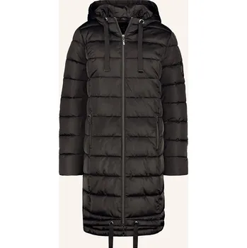 Dámský kabát Monari Dámský Prošívaný Kabát, černá, 40