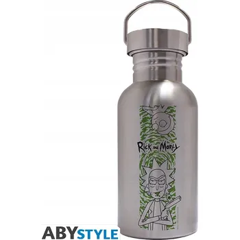 Láhev RICK AND MORTY - Canteen Steel Bottle - Portal - 500 ml