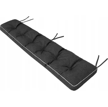 Polštář Polštář Hobbygarden 40 x 150 x 8 černý