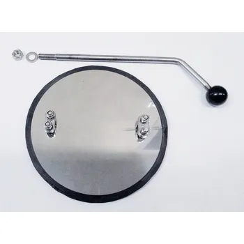 Klapka pro ATEX odsávací ramena z nerezu