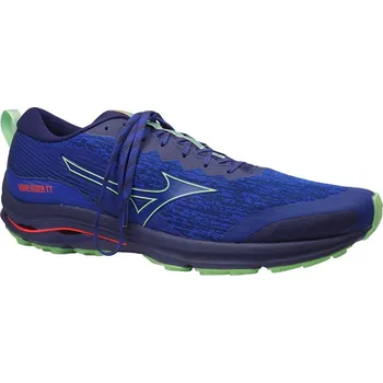 Pánská běžecká obuv Běžecká obuv do terénu, Mizuno, Wave Rider TT, modro-zelená: Modrá Syntetika 32 48 EU (F) 48,5 G - standardní šíře (27805-27805)