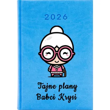 Kalendář Knižní kalendář 2026 A5 modrý