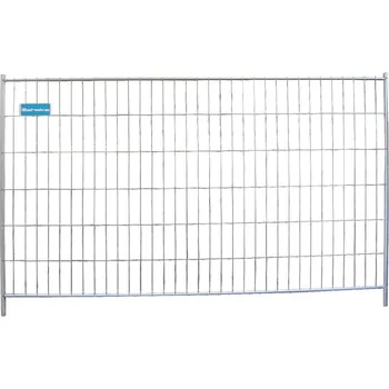 parkovací zábrana Mobilní staveništní plot, žárově zinkovaný, š 2200 mm, v 2000 mm, vyrovnávací prvek