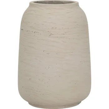 Květináč Mahir Grey Washed M Ø 16 cm / V 22 cm