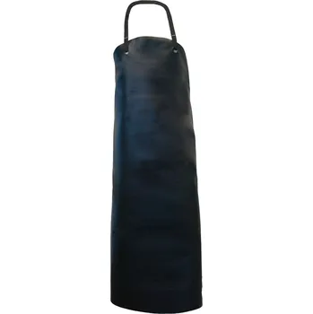 Pracovní zástěra Ochranná chemická zástěra Nitras Gunova, s tkaninou, 800 x 1200 mm, síla 0,5 mm, černá, BJ = 10 ks