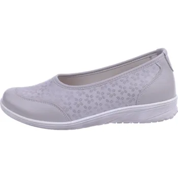 Dámské baleríny OBUV JANA ČR Boty Jana 689 béžové dámské kožené Velikost: 39