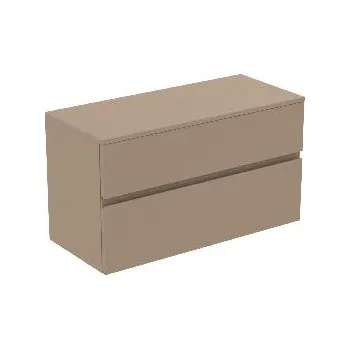 Koupelnový nábytek Ideal Standard Finesse - Umyvadlová skříňka, 100x44x56 cm, 2 zásuvky, Matt Greige E3424UP