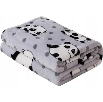 Prostěradlo Deka z mikrovlákna Cotton world 160 cm x 200 cm šedá